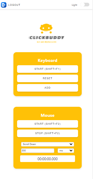 CLICKBUDDY application